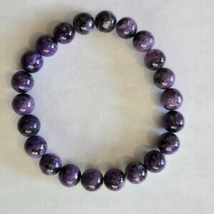 Purple Charoite Stretch Bracelet